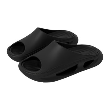 鏤空減震舒壓運動拖鞋  黑色  260~265mm