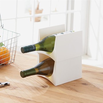 日本like-it 日製冰箱洋酒置放架(2入)