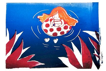 人生海海-插畫明信片