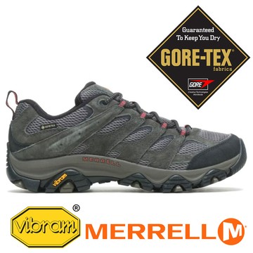 【MERRELL 美國】MOAB 3 GTX男防水登山健行鞋-寬楦『深灰』036263W 戶外 露營 登山 健行 休閒 時尚 出國 旅遊 健行鞋