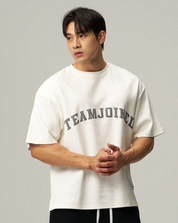 Joined Front Arch Logo 高磅 Oversized【基本白】【基本黑】【灰卡其】【淺灰】