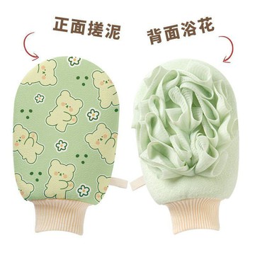 【台灣發貨】源頭工廠澡巾 浴花二合一 女士兒童專用 洗澡巾沐浴 神器好用 搓澡 搓澡 搓澡 搓澡 搓澡 搓澡 去角質