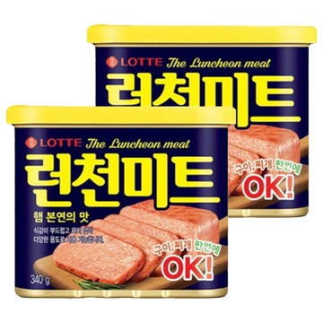 LOTTE 樂天 韓國午餐肉  680g  2盒