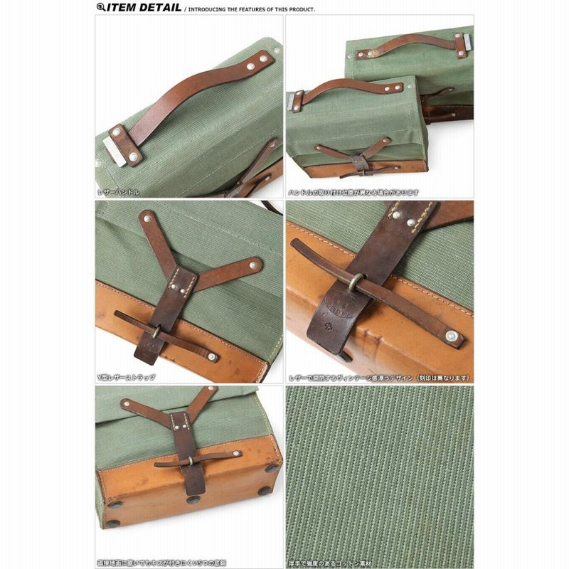 ビンテージ○ミリタリーキャンバスツールバッグ○240516c6-bag