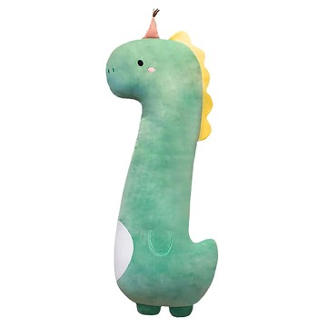 naturetimes 長條玩偶抱枕  90厘米  恐龍 綠色