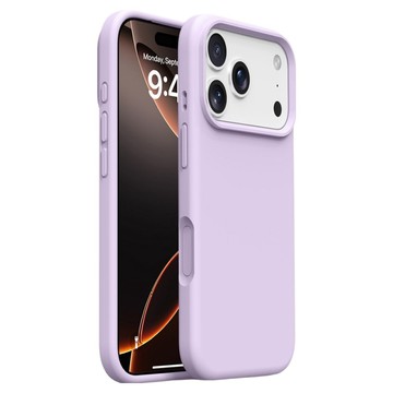 YUNMI 液態矽膠手機保護殼 不沾紋 保護套  豆紫色  iPhone 17 Pro Max 6.9吋