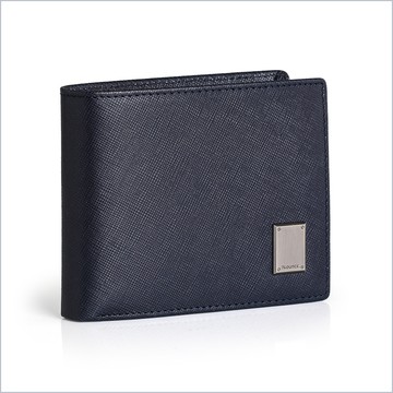 Cross 十字紋真皮橫式短夾(零錢袋)[N-552-Cr]