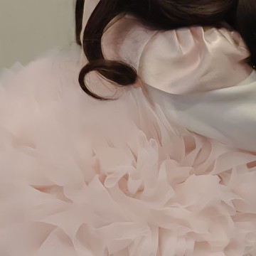 花童婚禮小女孩公主裙女童生日宴晚禮服白紗兒童高端主持人演出服