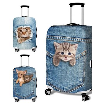 行李箱保護套托運防摔加厚登機箱旅行箱保護罩拉桿箱防塵旅游箱套