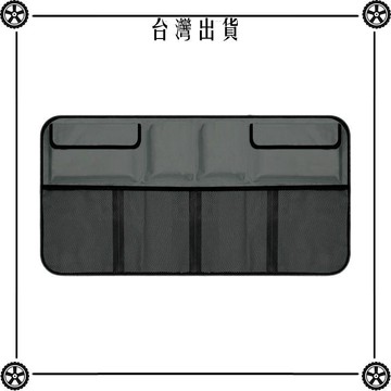 汽車後備箱收納袋 大容量帶網兜 後座椅背袋 卡通雜物儲物袋 可開發票✔Car Supplies 🚗臺灣出貨🚗