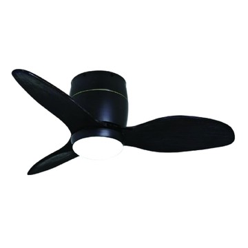 VENTO芬朵吊扇 Samara系列36吋 有燈款黑色