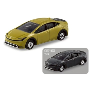 【美國媽咪】TOMICA 多美卡 豐田 TOYOTA PRIUS 小汽車 NO. 19 2024一般 初回 同捆