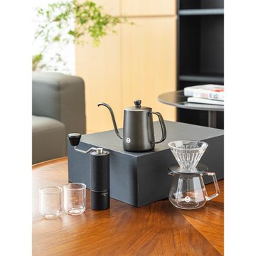 泰摩 栗子C2/C3S手沖咖啡禮盒 家用咖啡套裝 手沖壺 磨豆機濾杯等