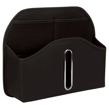 ANTIAN 多功能汽車椅背收納袋  黑色  1個