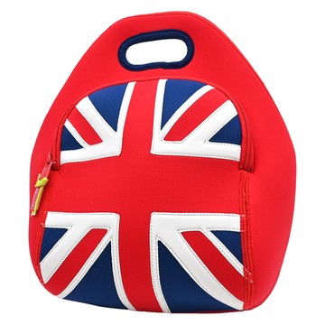 dabbawalla 瓦拉包 保溫手提包/午餐袋 輕量萬用 上學出遊皆可用 臺灣手工縫製  31 x 30 x 13cm  英國國旗