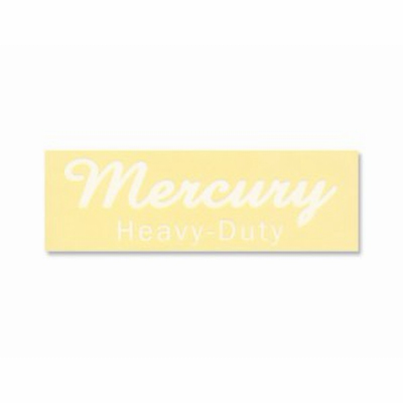 マーキュリー ステッカー アメリカン おしゃれ 車 バイク ブランド かっこいい アウトドア スーツケース カーステッカー Mercury Cursive 通販 Lineポイント最大1 0 Get Lineショッピング