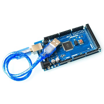 【創意3D列印】3D列印機MEGA2560 R3 改進版 CH340G 配數據線兼容arduino