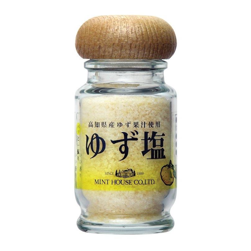 ミントハウス　ゆず塩　粗塩　50ｇ　高知県産ゆず果汁使用　LINEショッピング