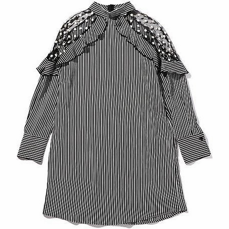 Rose Bud ローズ バッド Sister Jane ストライプハイネックワンピース 通販 Lineポイント最大0 5 Get Lineショッピング