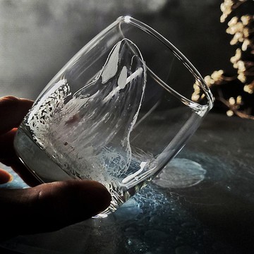 【獨享優游杯客製】 烈/調酒杯 可配對 手工雕圖/免費刻字