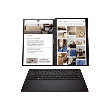 ASUS Zenbook Duo OLED UX8406CA-0022I285H 14吋AI&Evo觸控筆電 (FHD OLED/Intel Ultra 9 285H/32G DD