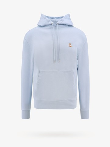 Cotton sweatshirt with iconic fox patch - MAISON KITSUNE - gender_Man