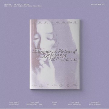 ⭐韓國代購正版⭐全款泰妍Panorama The Best of TAEYEON高級最新正版新款