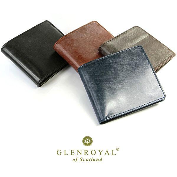 訳あり新品　GLENROYAL グレンロイヤル BLACK　長財布 メンズ