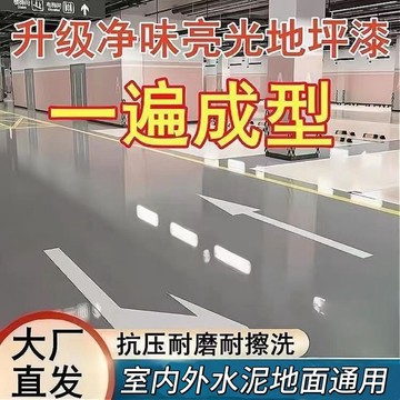 🔥臺灣出🔥三合一淨味環保環氧樹脂地坪漆耐磨快乾家用地坪漆室內戶外油漆
