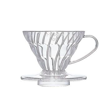 日本HARIO V60透明01樹脂濾杯 1~2杯