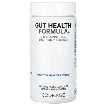 Codeage, 消化，腸道健康配方，180 粒膠囊
