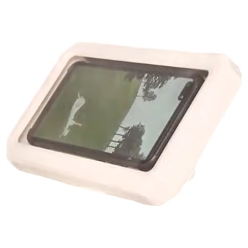 360度旋轉壁掛可站立伸縮手機架 135g  白色  1個