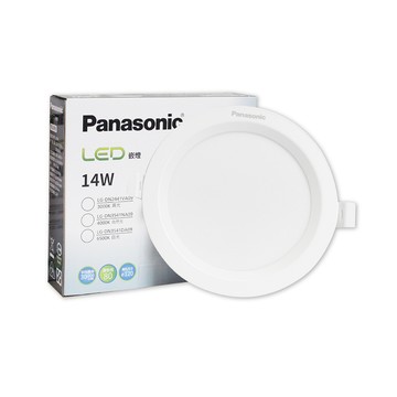 Panasonic 【8入組】LED崁燈 14W 白光 黃光 自然光 全電壓 12公分 12cm 嵌燈