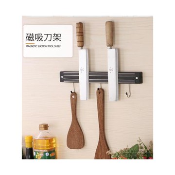 烘焙刀吸長條形磁力刀架廚房刀架磁性刀架掛壁式刀具整理掛架