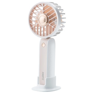 RASTO RK16 二合一手持立式三段風速充電風扇  R-PCF016  粉色