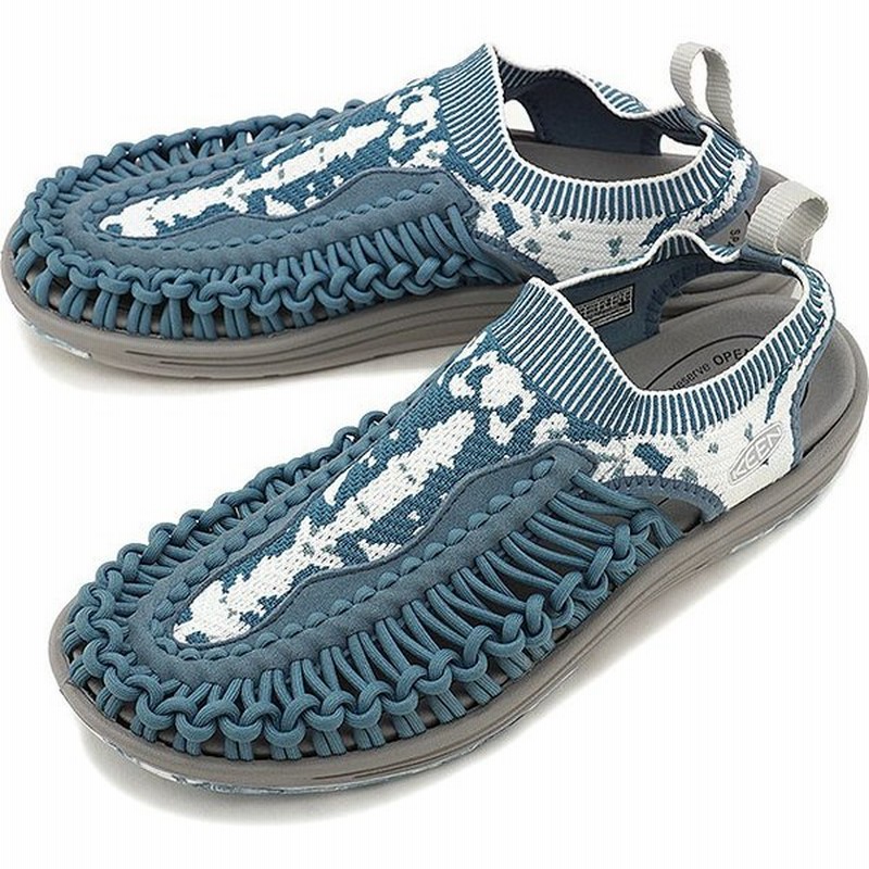 限定モデル キーン Keen メンズ ユニーク エヴォ Men Uneek Evo イリオモテパック 西表島 サンダル 靴 Blue Mirage White Ss19 通販 Lineポイント最大0 5 Get Lineショッピング