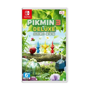 任天堂 NS Switch 皮克敏3 豪華版 中文版