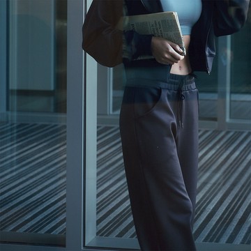 AIRtx 太空寬版落地長褲