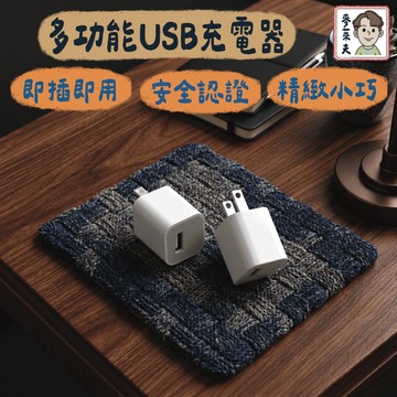 USB充電頭 快充頭 充電頭 豆腐頭 USB充電器 旅行充電頭 5V1A 多功能USB充電器 BMSI安全認證