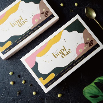 【hapidae】蜜烏龍白巧克力 茶葉巧克力 (30g*4包)│快速出貨