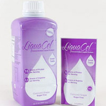Liquacel Liquid Protein Sugar Free Grape Grape 32 oz by Global Health Products In