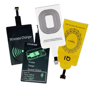 【創藝】無線充電片 無線充電接收器 蘋果安卓TypeC手機接收器 無線充電接收器 無線充電貼片 充電片 (台灣快速出貨)