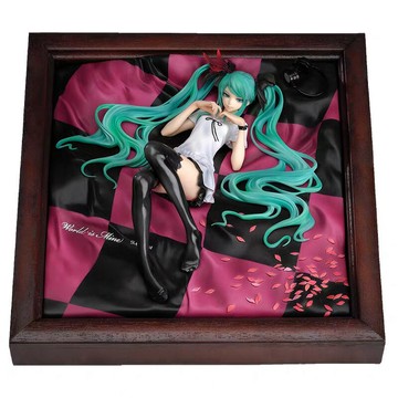 gsc正版 初音未來 World Is Mine 棕色相框 supercell feat. 手辦