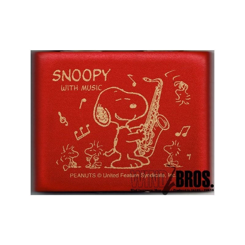 SNOOPY WITH MUSIC スヌーピーウィズミュージック テナーサックス用リードケース 5枚入 レッドゴールド 5枚入 [STS-05R]  通販 LINEポイント最大1.0%GET | LINEショッピング