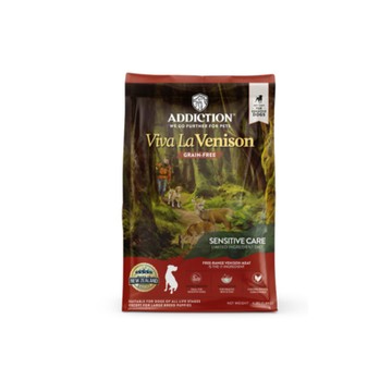 紐西蘭ADDICTION自然癮食-放牧鹿無穀全齡犬 1.8KG(購買第二件贈送寵物零食x1包)