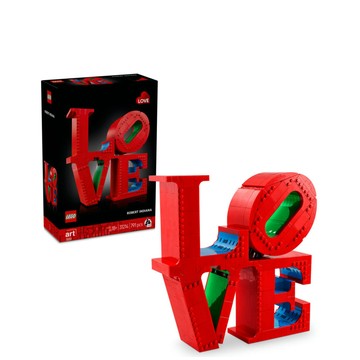 LEGO Art 31214 LOVE(居家擺設 節慶禮物 普普藝術雕塑 羅伯特印第安納 母親節)