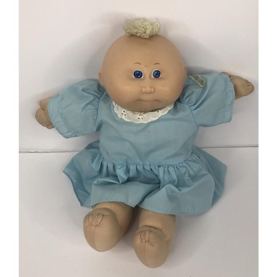 キャベツ畑人形 VTG Cabbage Patch Kid-Preemie， Girl， Bald， Green