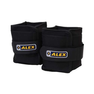 ALEX 4KG 沙包型加重器-台灣製 慢跑 健身 重量訓練 肌力訓練 可拆式