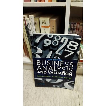 【雷根360免運】【送贈品】Business Analysis and Valuation #八成新【PUF16】