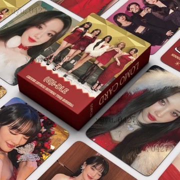 熱銷 GIDLE 娃 iFEEL 周邊 LOMO 盒裝小卡 聖誕卡 宋雨琦 葉舒華 趙美延 Minnie 田小娟